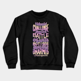 Battle of Wits Crewneck Sweatshirt